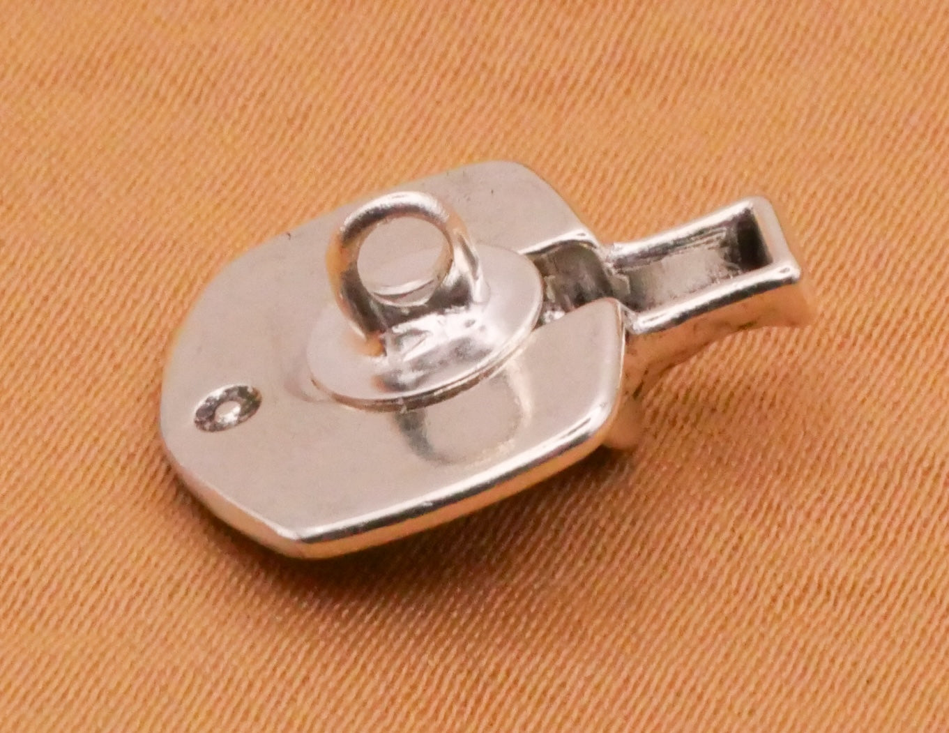 Basketball Hoop Net Realistic Silver Metal Button 14x16mm
