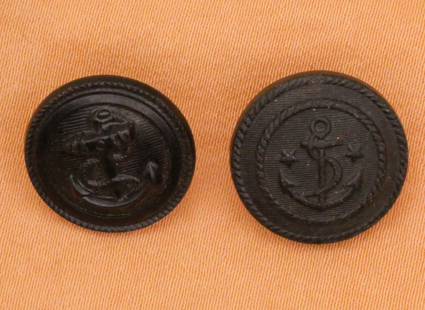 Anchor Composition Early Plastic Vintage Button Various 15-16mm