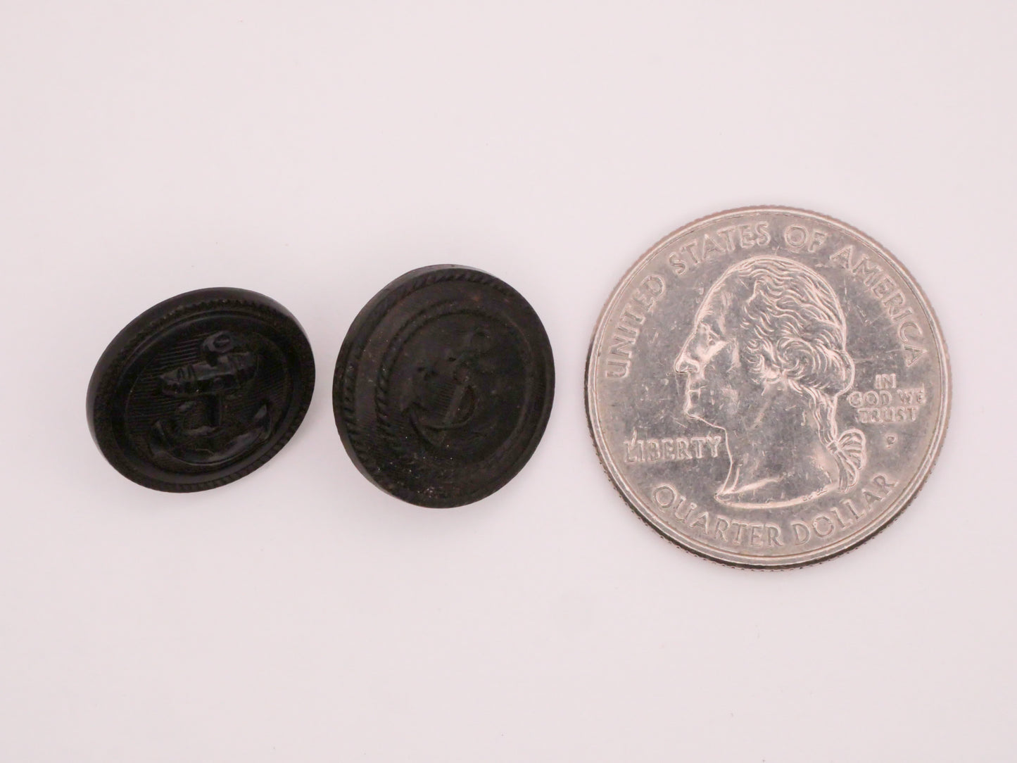 Anchor Composition Early Plastic Vintage Button Various 15-16mm