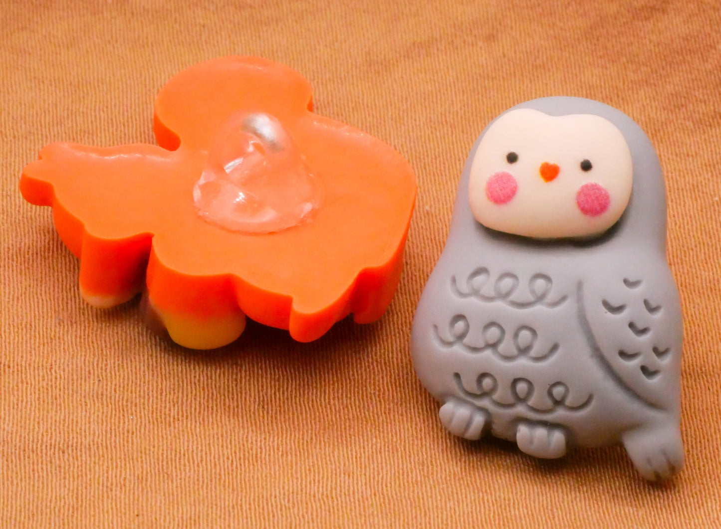 Woodland Flora Fauna Animals Plastic Assorted Set of Five Buttons 16-27mm