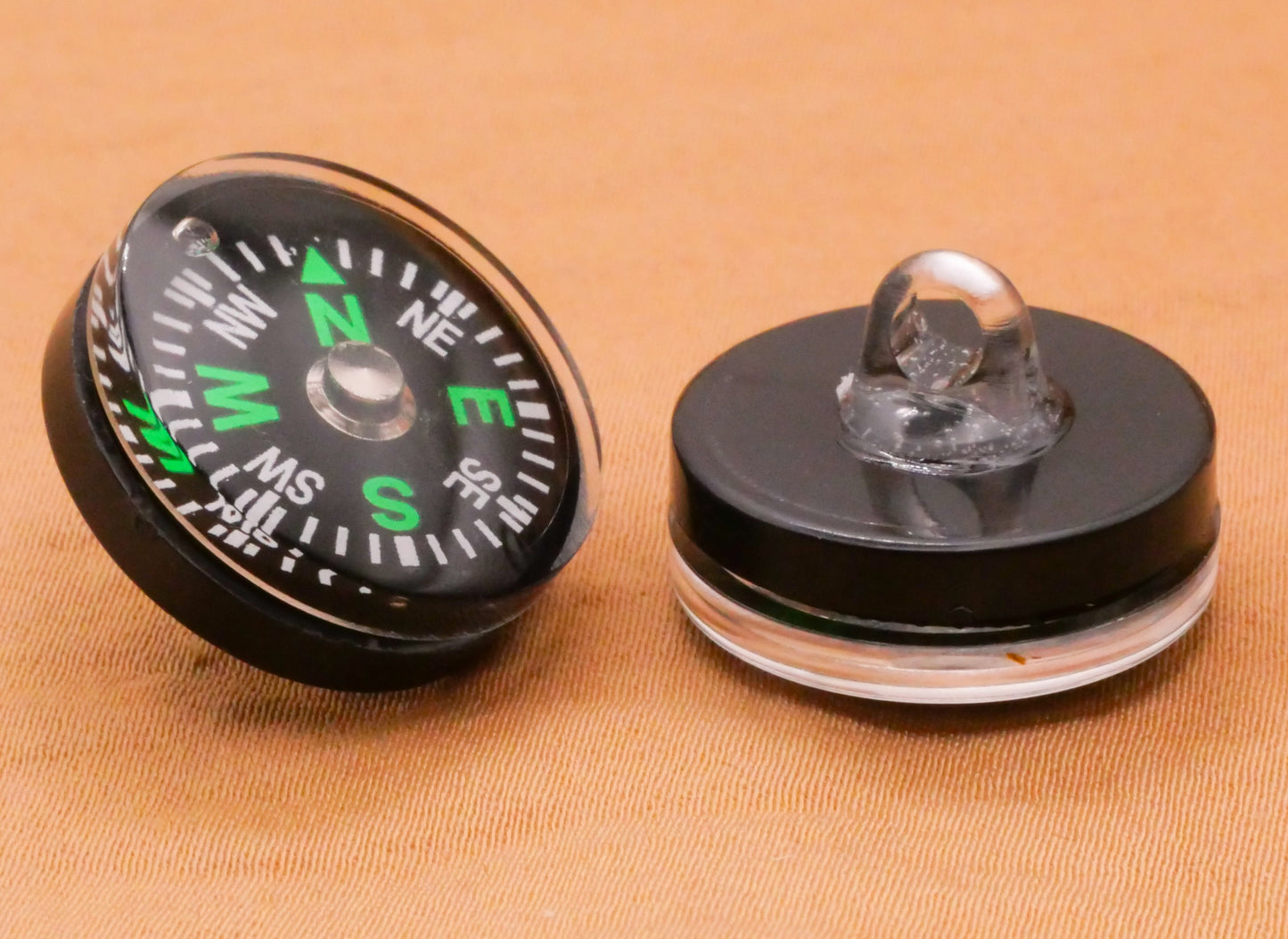 Compass Navigation Moveable Plastic Button 20mm