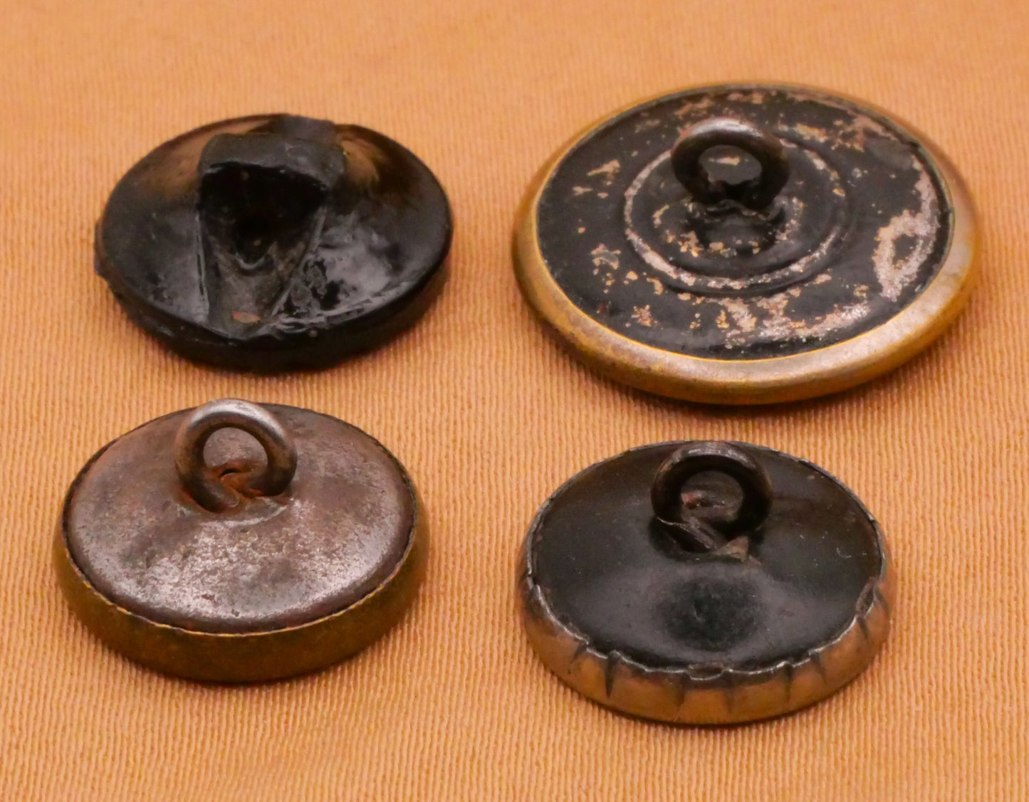 Palm Tree Landscape Antique Picture Button Various 13-18mm