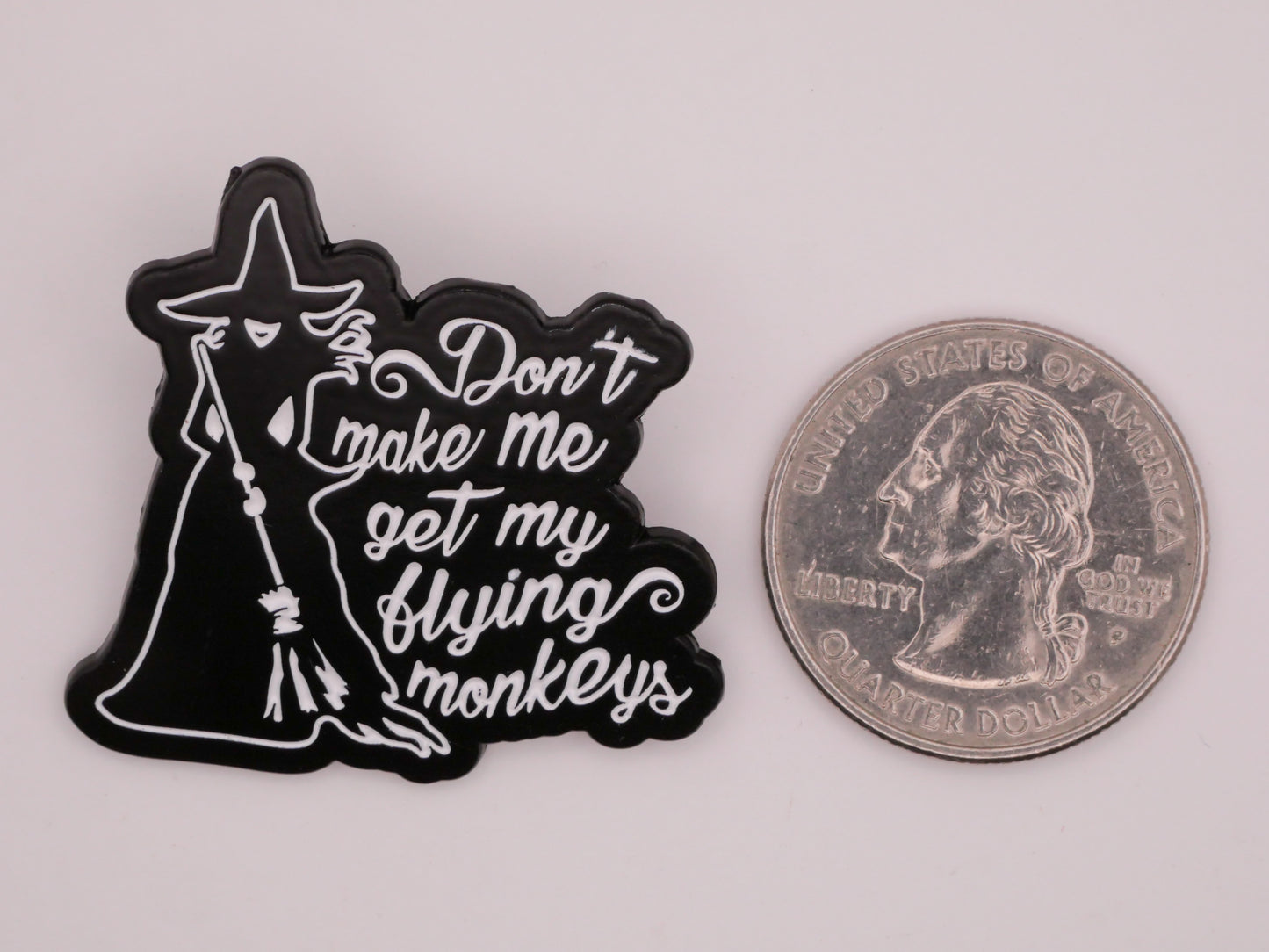 Flying Monkeys Wicked Witch Wizard of Oz Enamel Metal Button 34x36mm