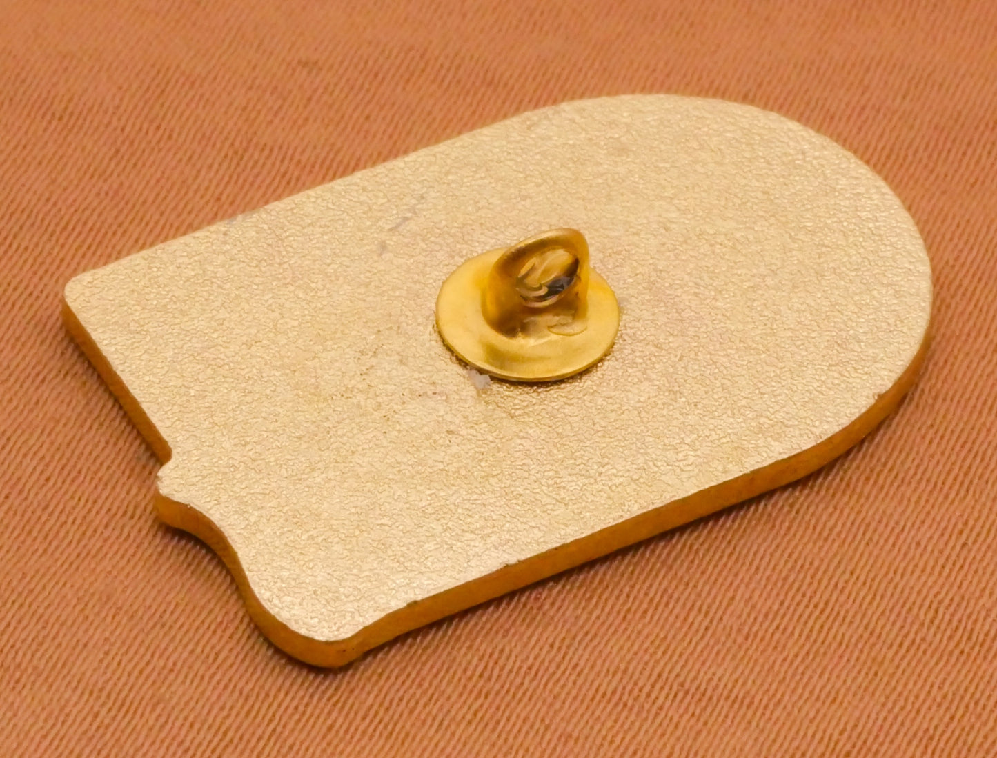 Black Cat Window Starry Night Enamel Metal Button 18x29mm