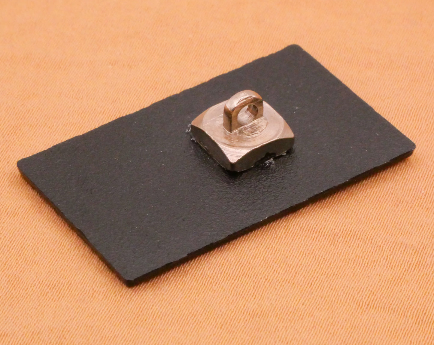 The Sun Tarot Card Large Enamel Metal Button 21x36mm