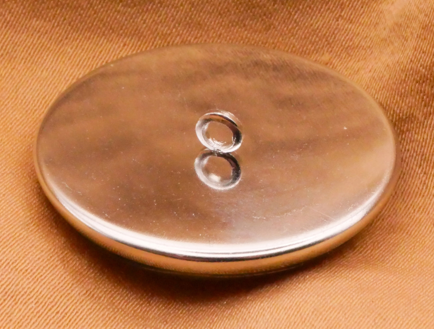 Halloween Pattern Witch Bat Skeleton Glass Dome Silver Metal Button 27mm