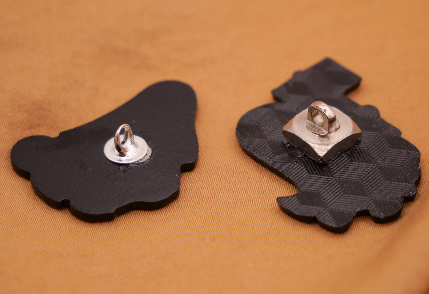 Ghost Sheet Flowers or Book Enamel Metal Button Various 25-31mm