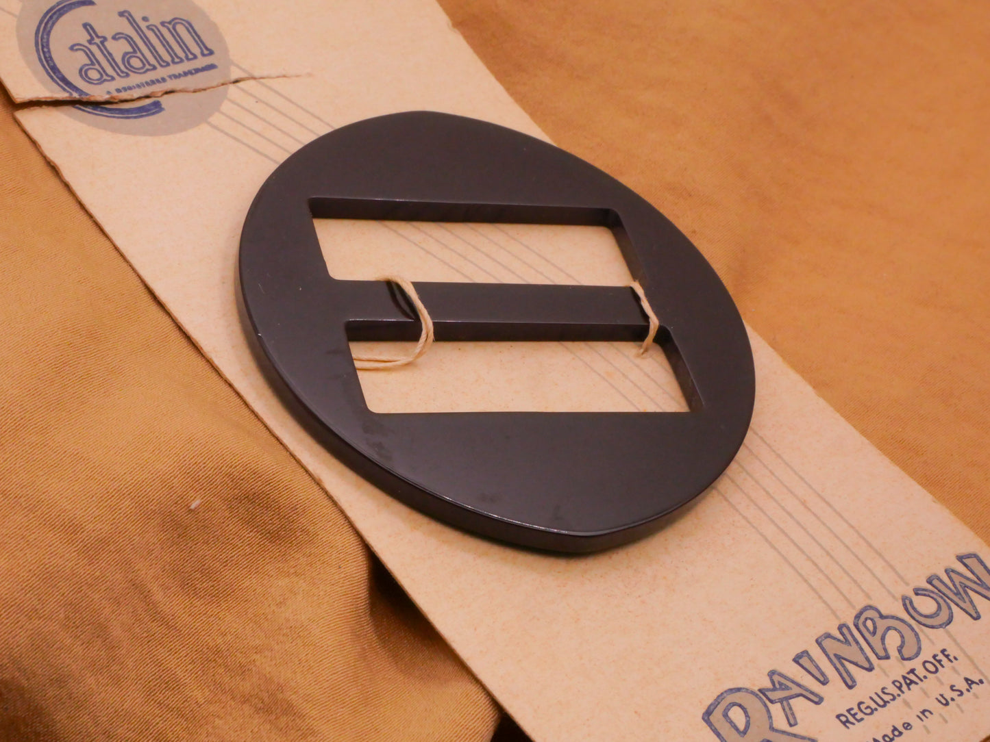 Bakelite Catalin Early Plastic Fashion Accessory Buckle Various 51-59mm