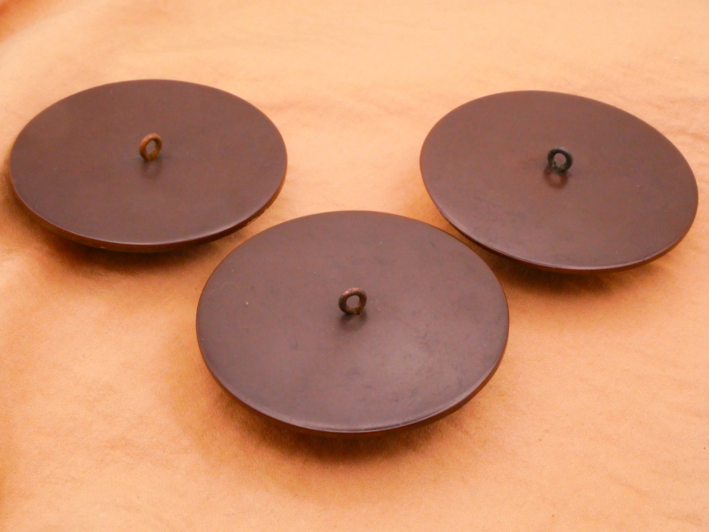 Chocolate Caramel Art Nouveau Extra-Large Button Various 55mm