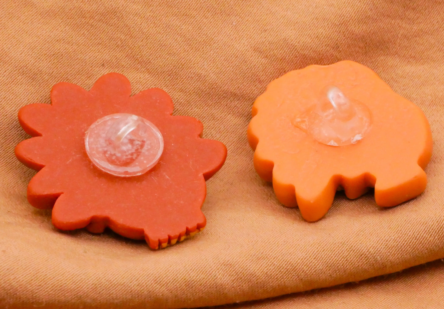 Turkey Thanksgiving Plastic Button Various 22-29mm