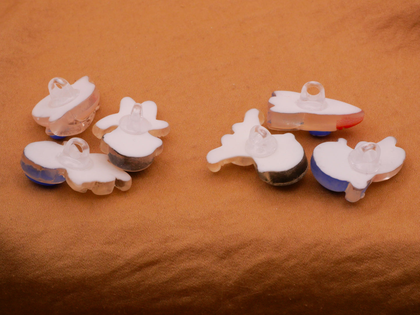 Astronaut Outer Space Plastic Set of Three Buttons Various 15-28mm
