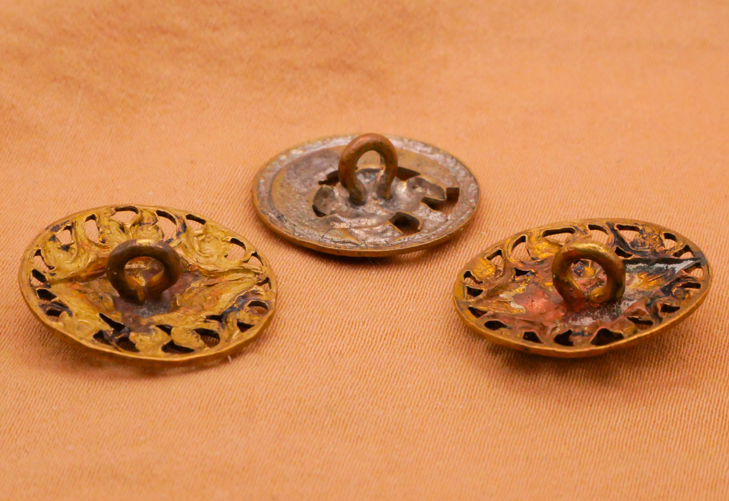 Cherub Angel Victorian Metal Button Various 18-19mm