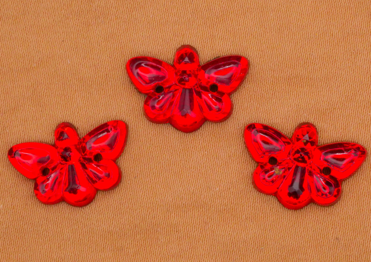 Foil Back Glass Vintage Embellishments Various 6-16mm