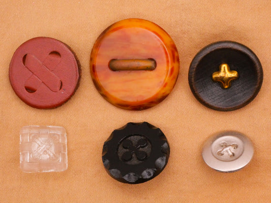 Threaded Button Look Vintage Button Various 14-27mm