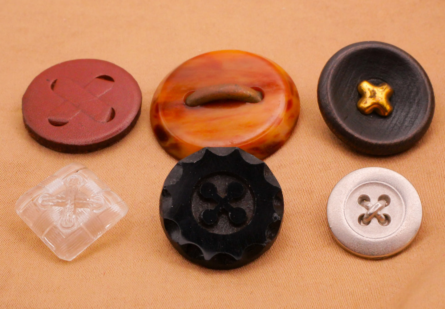 Threaded Button Look Vintage Button Various 14-27mm
