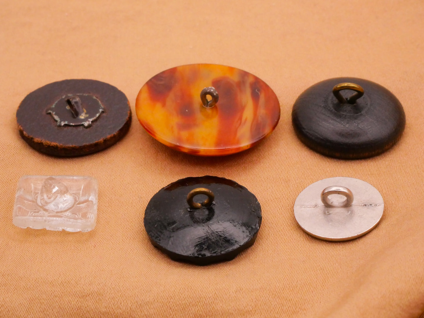 Threaded Button Look Vintage Button Various 14-27mm