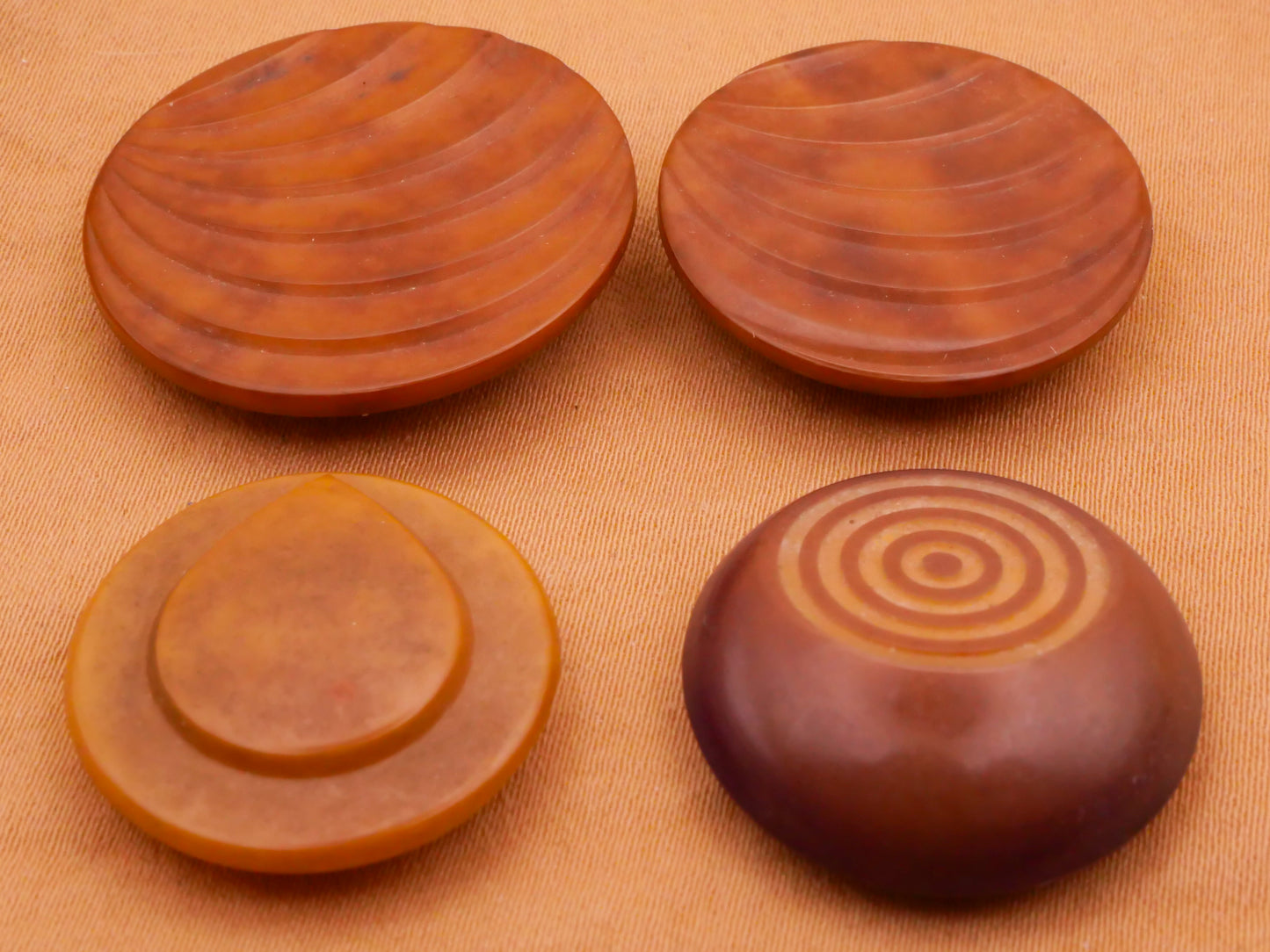 Water Inspired Vegetable Ivory Tagua Nut Button Various 22-28mm