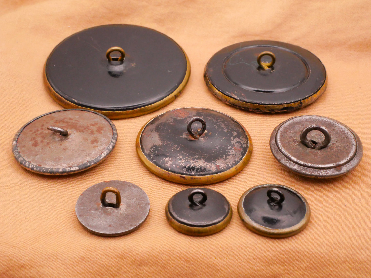 Weapons Armor Knights Victorian Metal Button Various 16-45mm