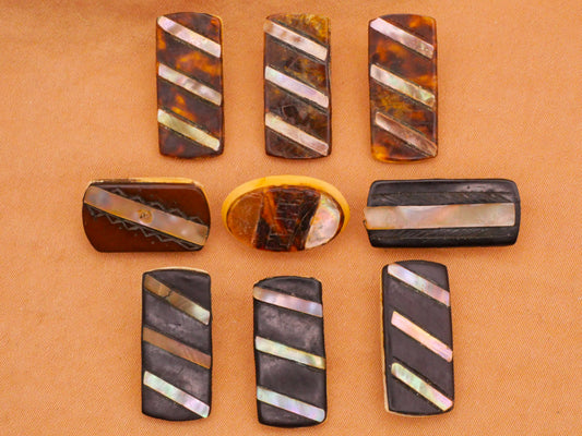 Laminated Mixed Material Plastic Mother of Pearl Button Various 10-22mm
