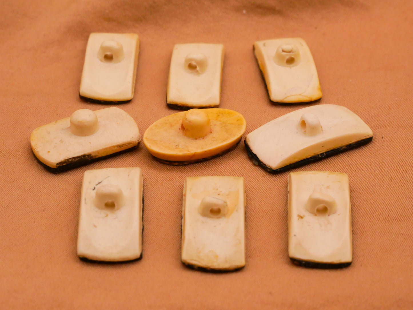 Laminated Mixed Material Plastic Mother of Pearl Button Various 10-22mm