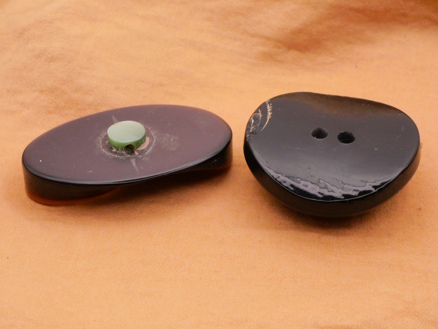 Pearlescent Laminated Large Vintage Plastic Button Various 30-49mm