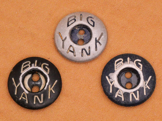 Big Yank Uniform Workwear Metal Button Various 14mm