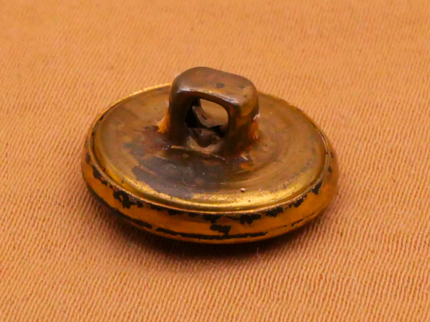 Weathervane Rooster NESW Verbal Metal Button 16mm