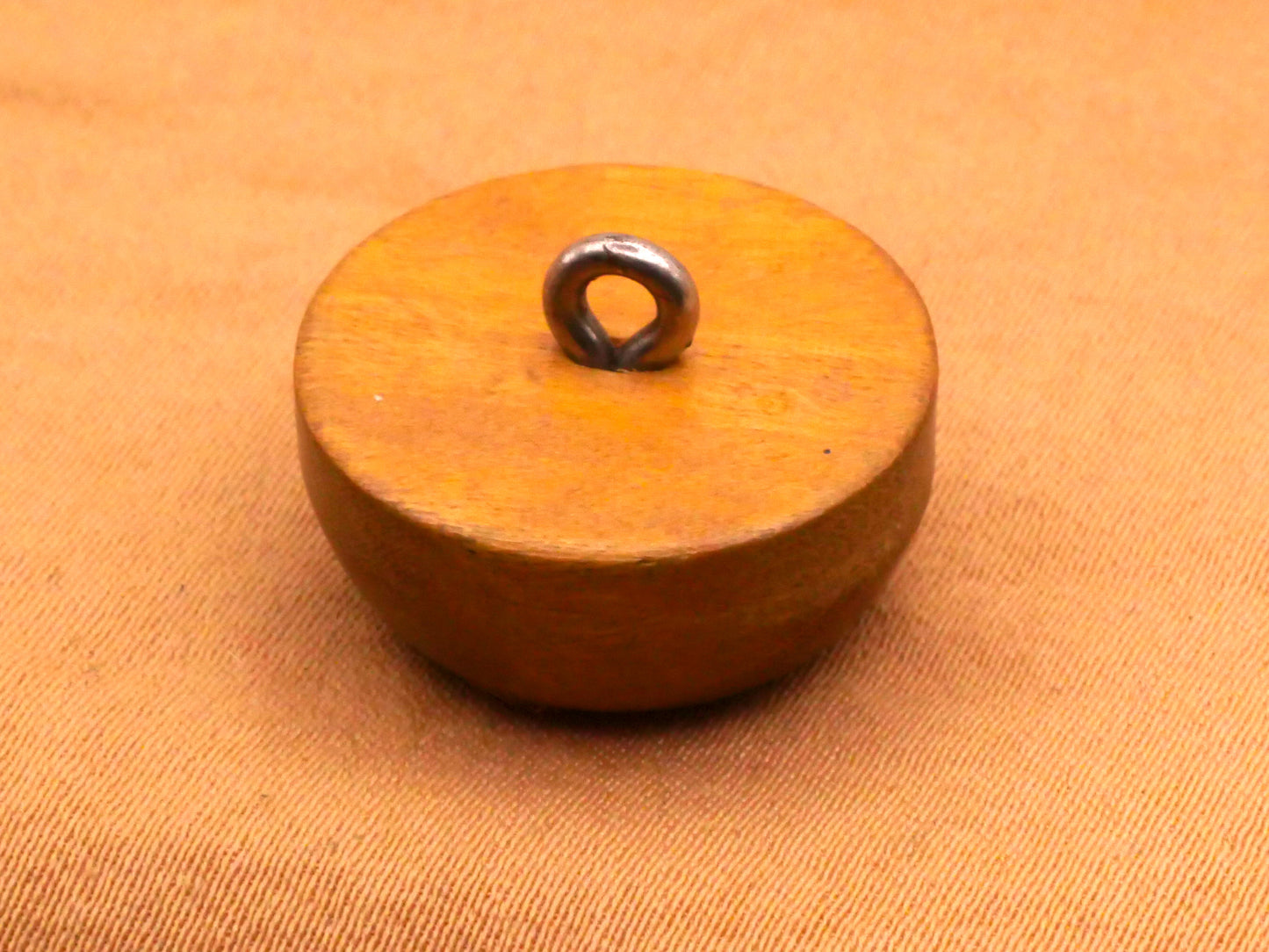 Compass Moveable Wood Vintage Button 19mm
