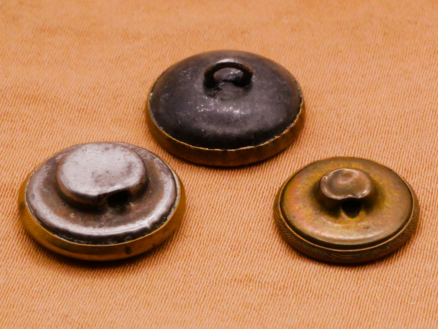 Anchor Military Patriotic Antique Metal Button Various 13-15mm