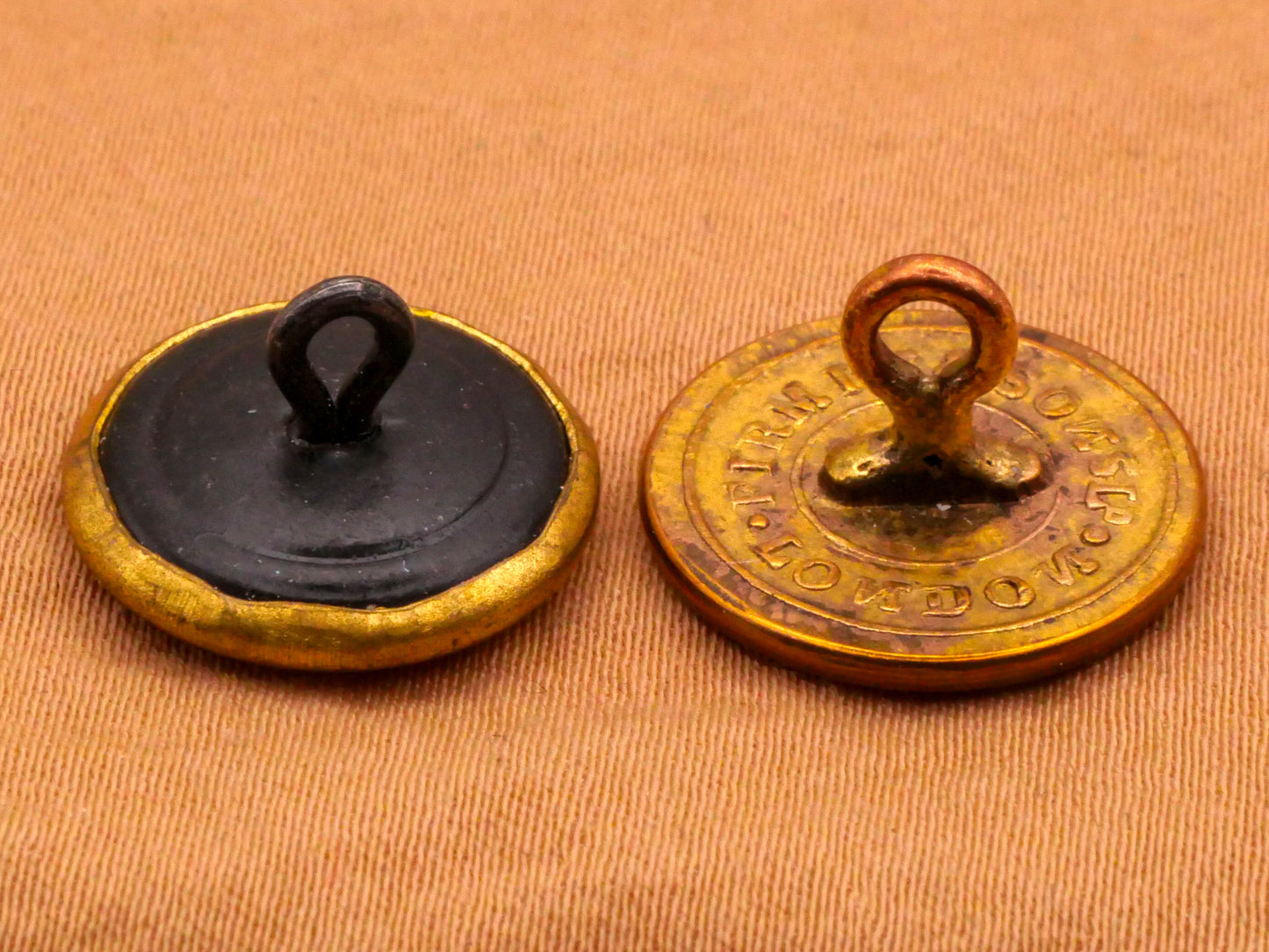 Uniform or Workwear Animal O'Bryan Bros or Harford Hunt Verbal Metal Button Various 15-16mm
