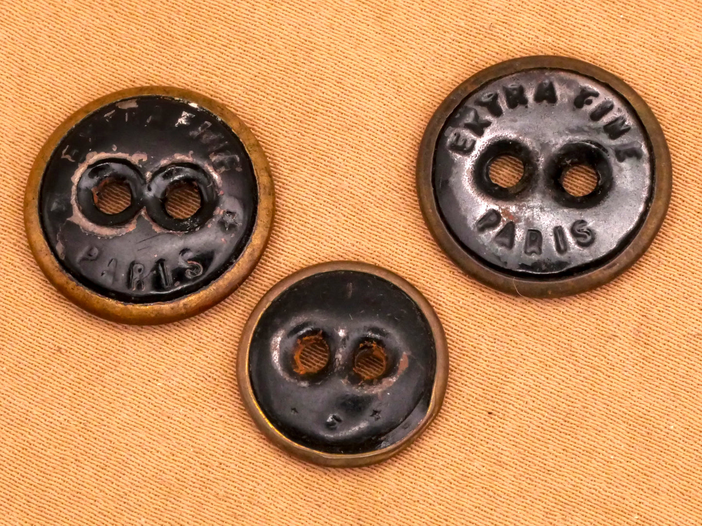 Depose Paris Metal Sew-Thru Button Various 13-17mm