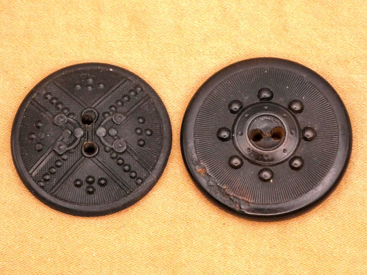 Shield Look Composition Button Various 27-28mm