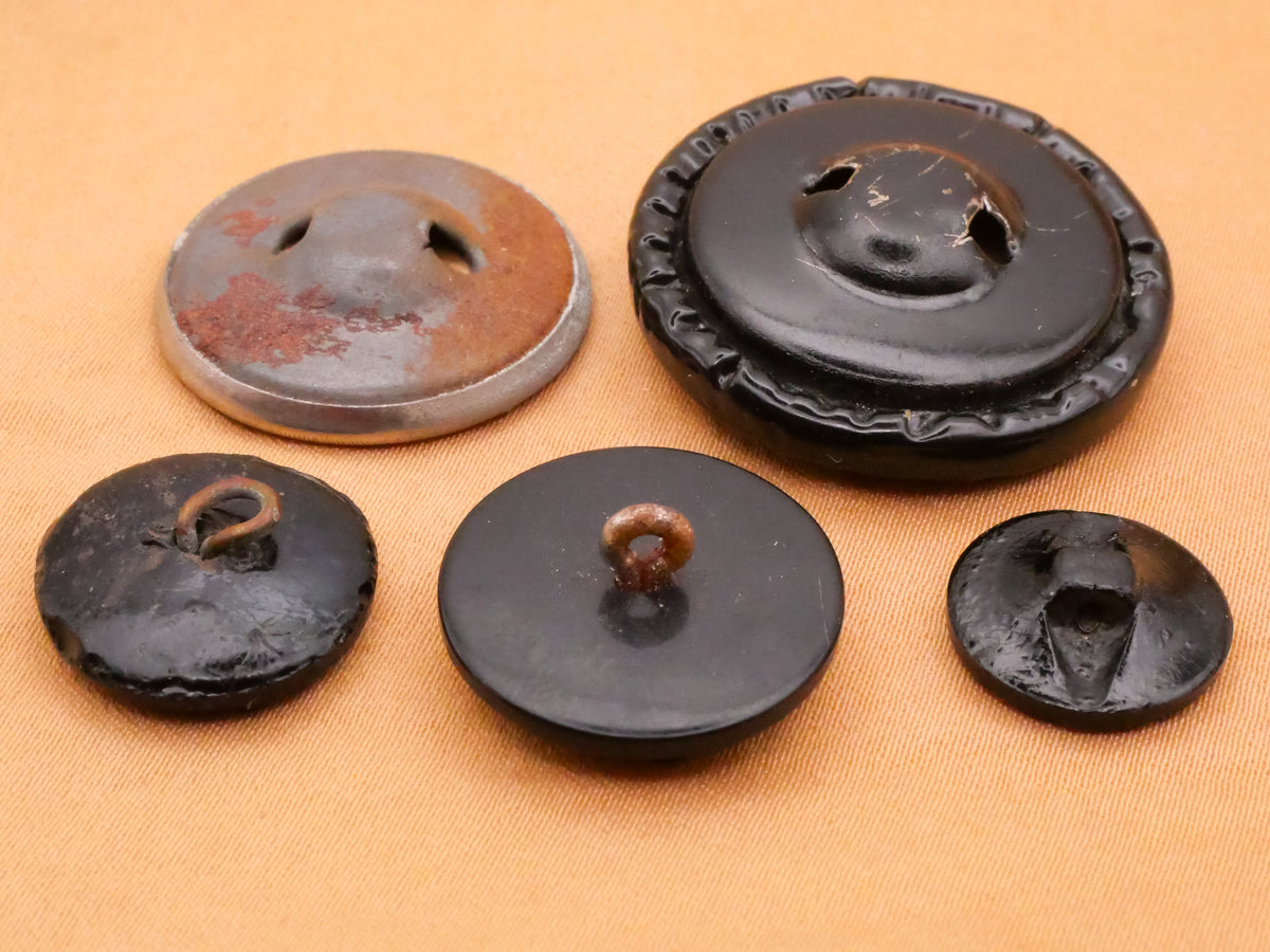 Fan Pinwheel Look Vintage Button Various 13-28mm