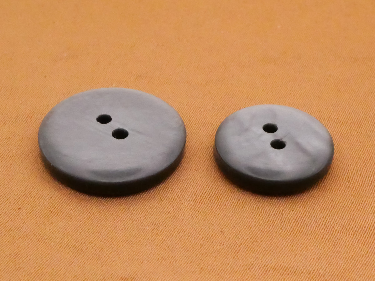 Art Deco Architectural Space Age Look Grey Plastic Button Various 15-19mm