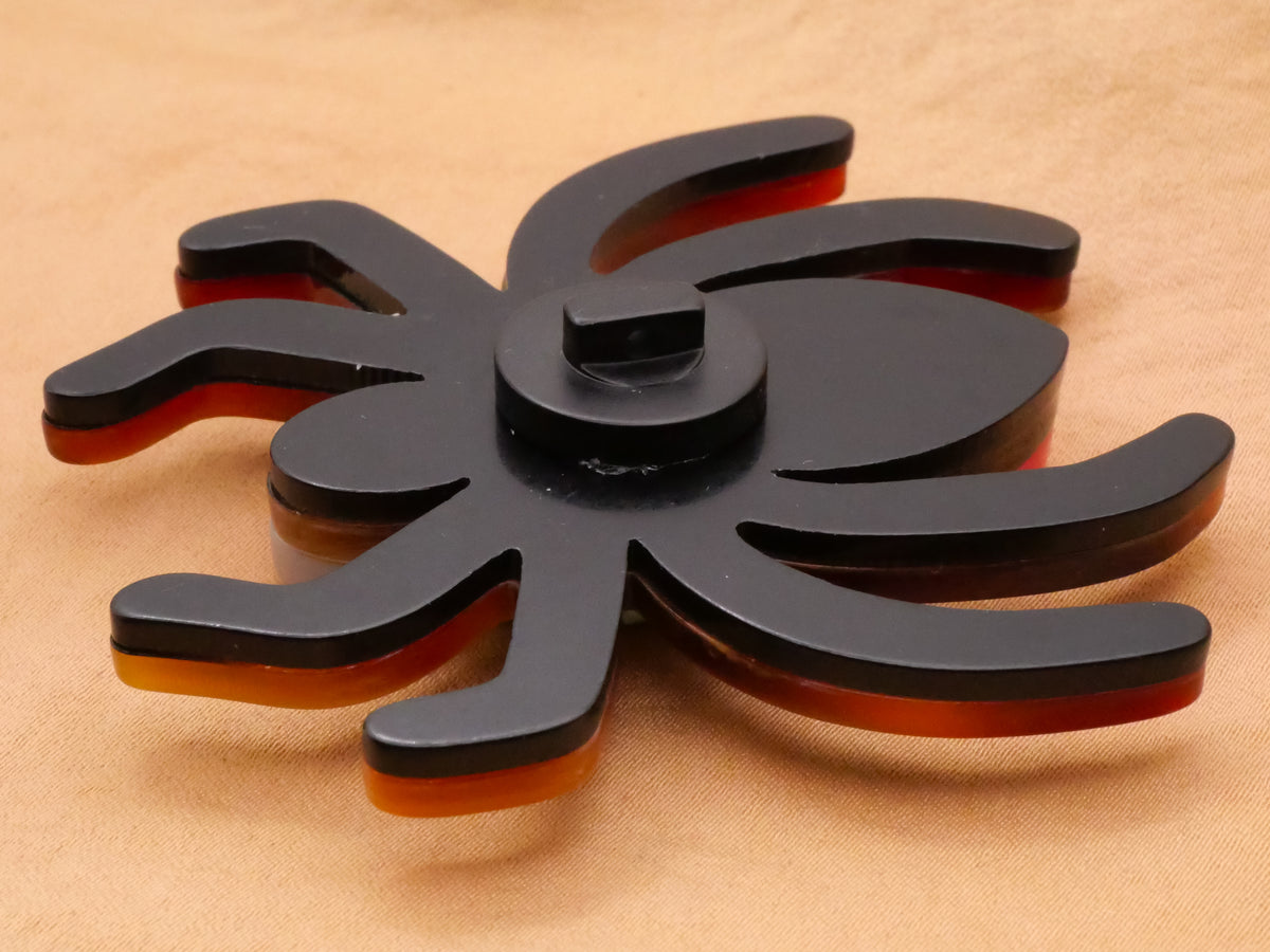 Spider Insect Acrylic Plastic Large Button 59x63mm