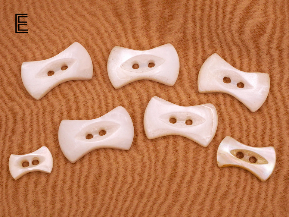 Mother of Pearl Shapes Small Medium Set of Buttons Various 16-23mm