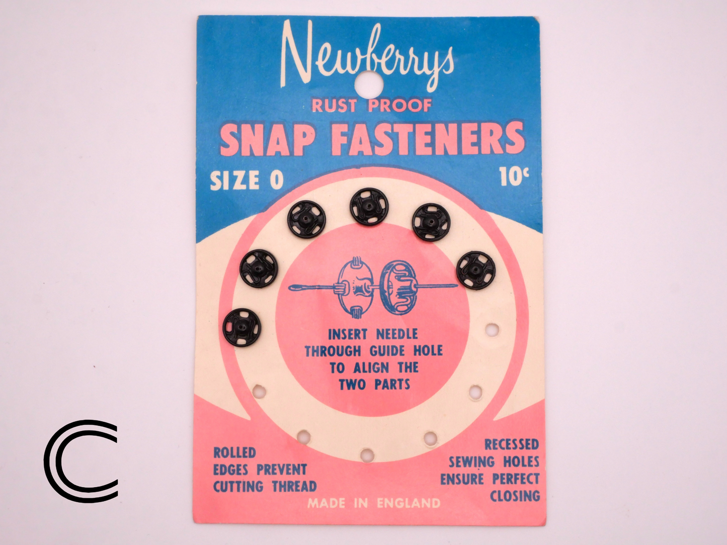Sewing Supplies Vintage Carded Notions Various